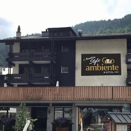 Ambiente Mountain Style Hotel Saas Fee Kültér fotó
