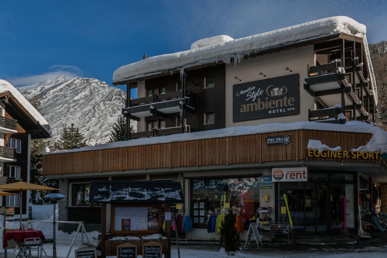 Ambiente Mountain Style Hotel Saas Fee Kültér fotó